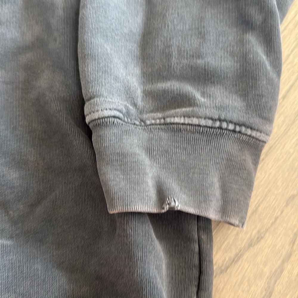 Anine Bing Oversized Charcoal Sweatshirt Size XXS - Picture 7 of 7